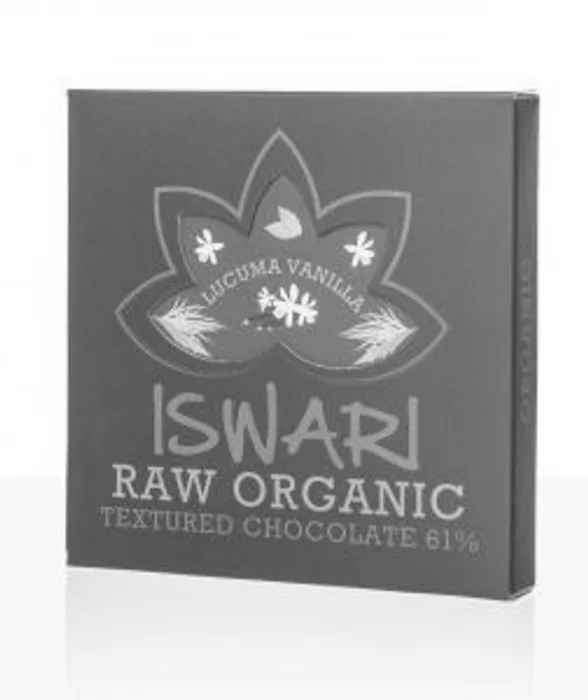 Iswari Raw čokoláda vanilla a lucuma Bio 75 g